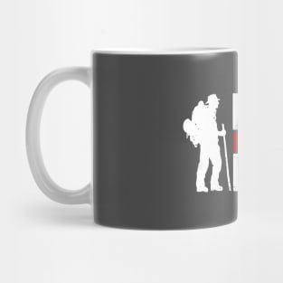 Fear the hiking dad, Gift for Hiking Dad Mug